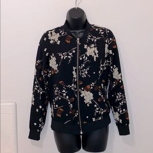 Women’s SAY WHAT? Fall Floral Bomber Jacket